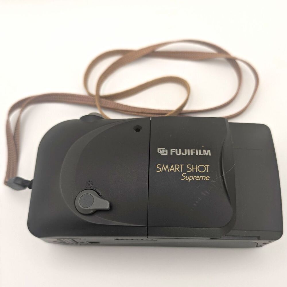 Fujifilm Smart Shot Supreme 35mm Point & Shoot Auto Focus Flash Panorama Black